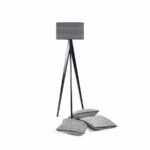 Lusito_ Stojací lampa TRIPOD_Black&White cubist black_dub černý lak (3)