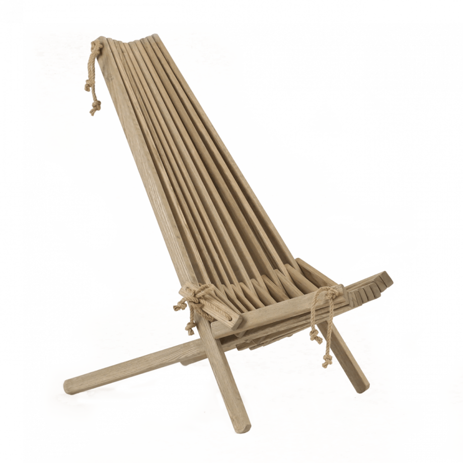 Relaxační křeslo jasan šedý
