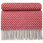 Pléd XS-Zig Zag Red (1)