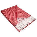 Pléd XS-Zig Zag Red