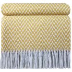 Pléd XS-Zig Zag Yellow (1)