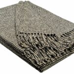 Pléd s příměsí vlny Palmera-R beige-brown 1