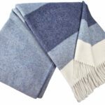 Vlněný pléd s kašmírem Faro S blue-light blue 1