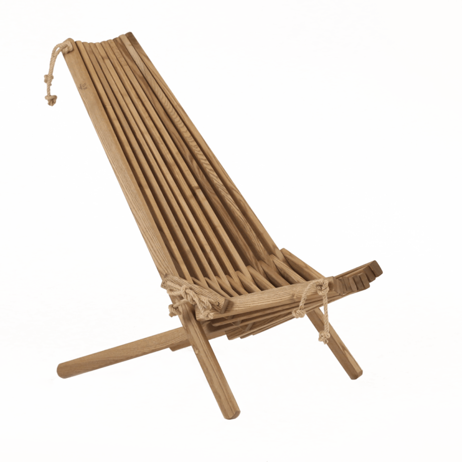 Relaxační křeslo jasan hnědý