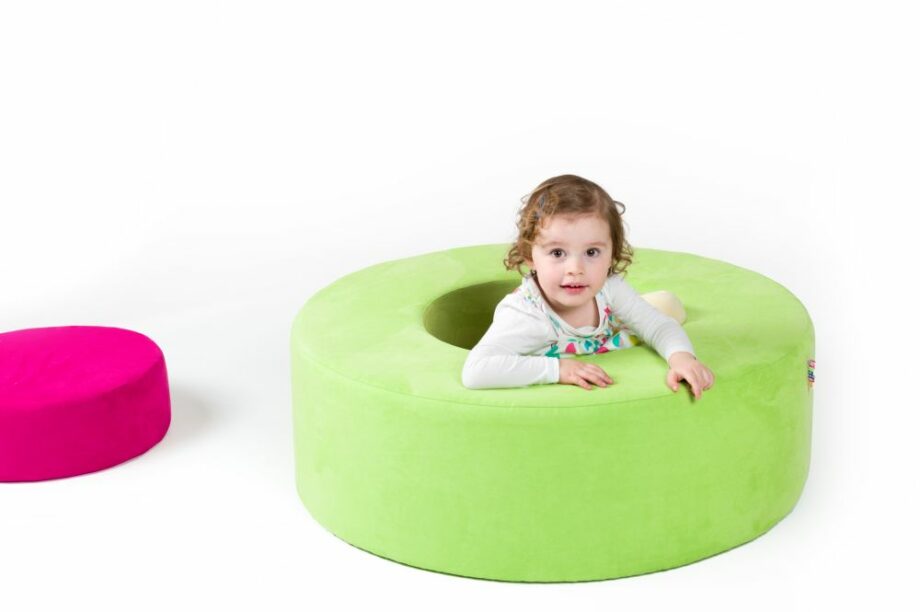 Donut olivová/magenta