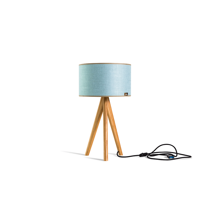 Stolní lampa Lusito TRIPOD mini Luxury Linen